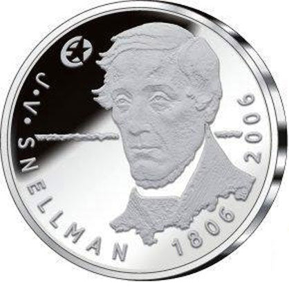 Финландия €10 J. V. Snellman 2006 г