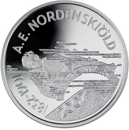 Финландия €10 A.E. Nordenskiöld 2007 г