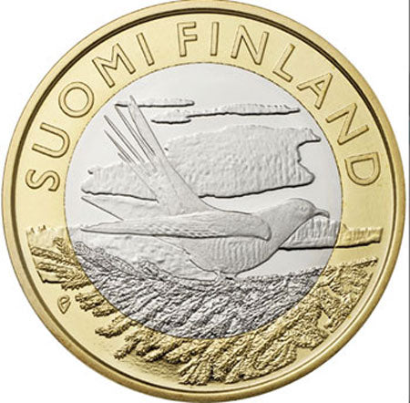 Финландия €5 Кукувица от Карелия 2014 г