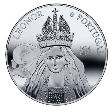 Португалия 5 € Queen D. Leonor 2014