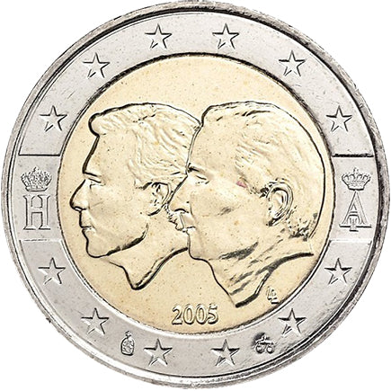 Белгия 2 € Анри и Алберт 2005 г