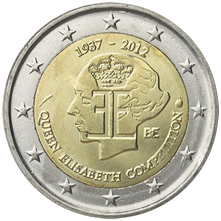 Белгия 2€ Кралица Елизабет 2012г