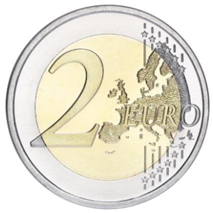 Испания 2 € Църква на Астурия - Овиедо 2017 г