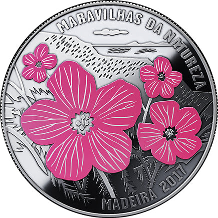 Португалия 7,50 € Пробно сребърно дърво 2017 г