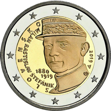 Словакия 2€ Милан Стефаник 2019г