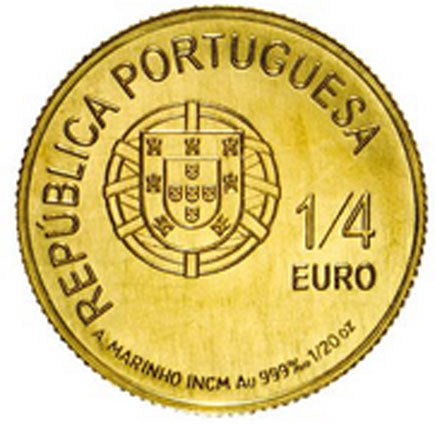 Португалия 1/4 € 2011 - Отец Антонио Виейра