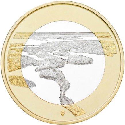 Финландия €5 Архипелаг Пункахарю 2018 г