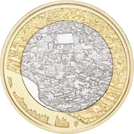 Финландия €5 Porvoonjoki River 2018