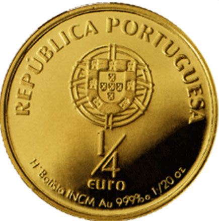 Португалия 1/4 € 2007 - Санто Антонио де Лисабон