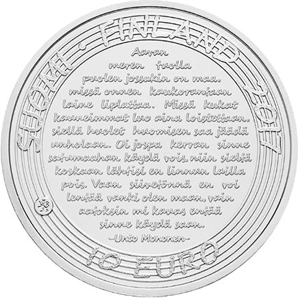 Финландия 10€ Финландско танго 2017г