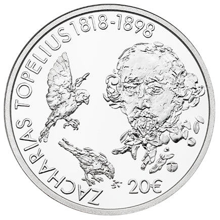 Финландия €20 Topelius 2018